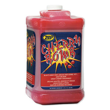 Zep® Cherry Bomb Hand Cleaner, Cherry Scent, 1 Gal Bottle, 4-carton freeshipping - TVN Wholesale